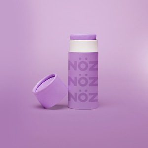 purple Noz vegan, cruelty-free, reef safe sunscreen stick 